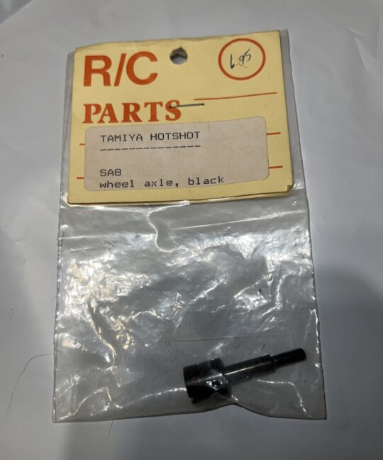 Tamiya 58054 Y5403 Vintage Black Wheel Axles Supershot SA-8 NOS 1/10 RC Hotshot