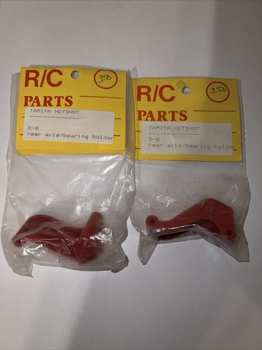 Tamiya Hotshot Rear Bearing Holder (2pcs) D-8 Vintage Rc Car Parts