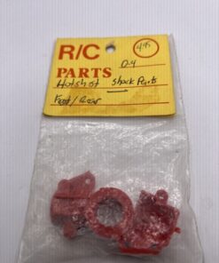 Tamiya Hotshot Red Front Rear Shock Parts D-4 Vintage Rc Car Parts