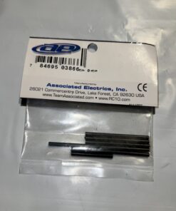 Alternative view of Team Associated TC3 Series Hinge Pin Set Steel Black 3866 Vintage Rc Car
