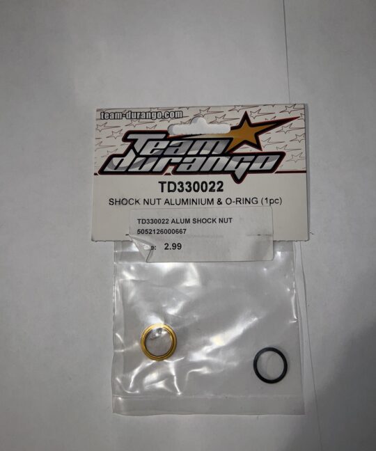 Team Durango 330022 Shock Nut Aluminum & O-Ring (1pc) 