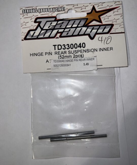 Team Durango Hinge Pin Rear Suspension Inner 52mm TD330040 OZRC JC