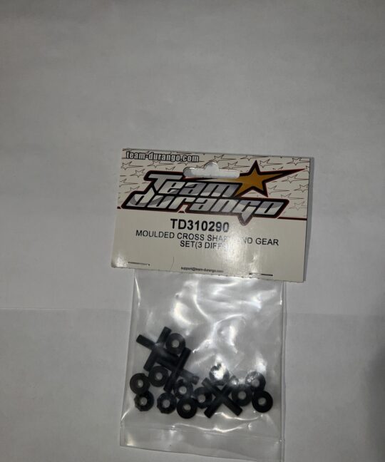 Team Durango Moulded Cross Shaft & Gear Set (For 3 Diffs) TD310290