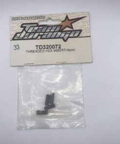 Team Durango TD320072 Threated Hex Insert (x4)  DESC410