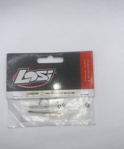 Team Losi LOSB1298  Mini Baja Rear Shock Shaft Set (2) with E-Clips