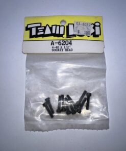 Team Losi Vintage RC 4-40 x 1/2" Cap Head Bolts (10pcs) New In Pack A-6204