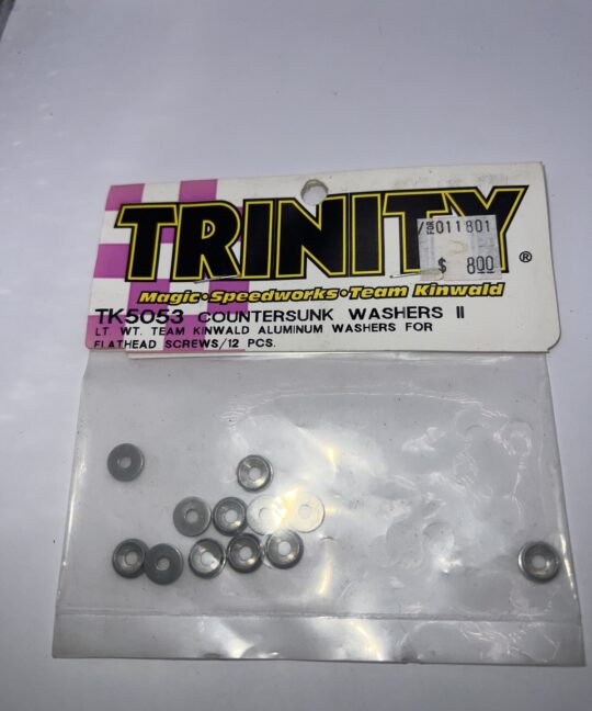 🔥 Trinity Associated Countersunk Washers Aluminum Team  Kinwald (12) TK 5053 🔥