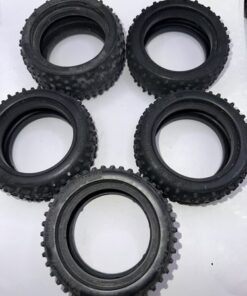 VINTAGE TAMIYA HOTSHOT BOOMERANG SUPER GRIPPER TIRES Lot Set (5)