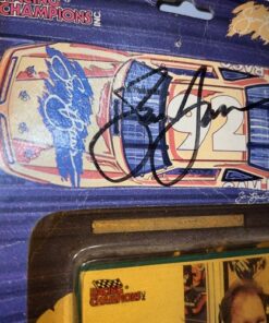 Alternative view of Vintage 1992 Racing Champions Sam Bass Autograph Signed 1:64 Diecast car Rare