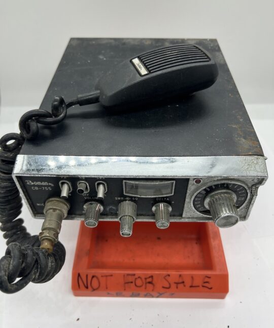 Vintage Boman CB-755 Channel Mobile CB Radio Transceiver As IS Unable to Test