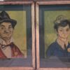 Vintage Framed The Gay Philosopher & The Philosopher’s Wife By Henry Major
