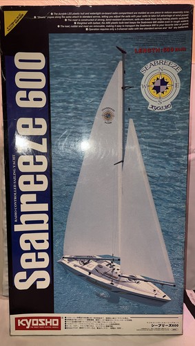 Vintage Kyosho Seabreeze 600 Rc Boat New Open Box