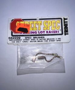 Vintage RC Trinity Street Spec 10 Motor Brushes Upright W/ Eyelet (2) SS 2229