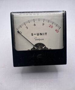 Vintage Simpson S-unit Panel Meter Gauge 56560-1