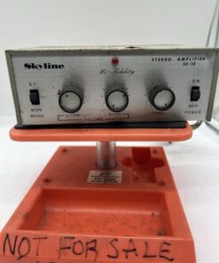 Vintage Skyline Stereo Amplifier SK-10 Hi-Fidelity Untested Sold As Is