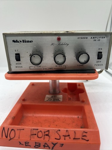 Vintage Skyline Stereo Amplifier SK-10 Hi-Fidelity Untested Sold As Is