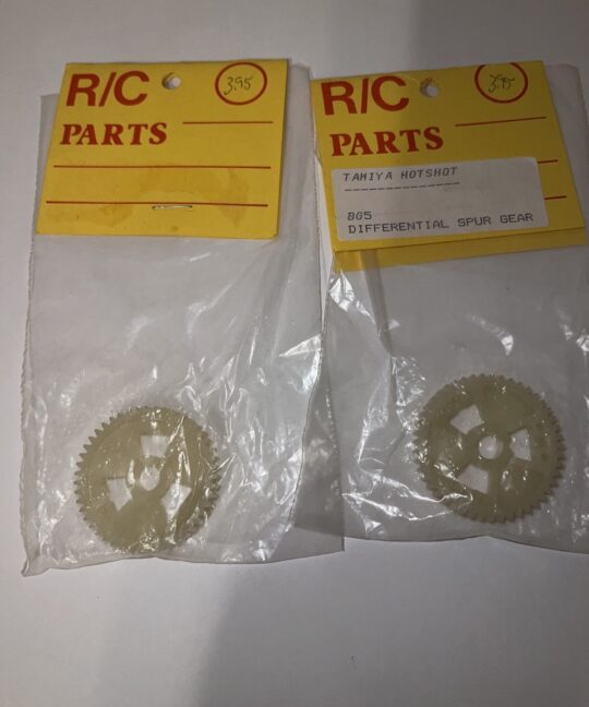 Vintage TAMIYA HOTSHOT Differential Spur Gears Plastic BG5 (2)