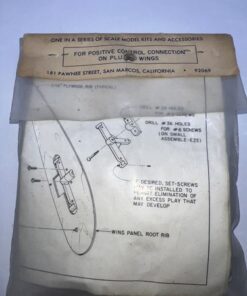 Alternative view of Williams Bros Assemble Ez Model Control Connection 111 Large Vintage Rc Parts