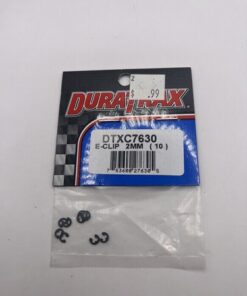 DuraTrax E-Clip 2MM (10) #DTXC7630