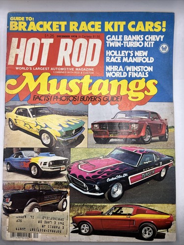 Hot Rod Magazine December Issue 1978
