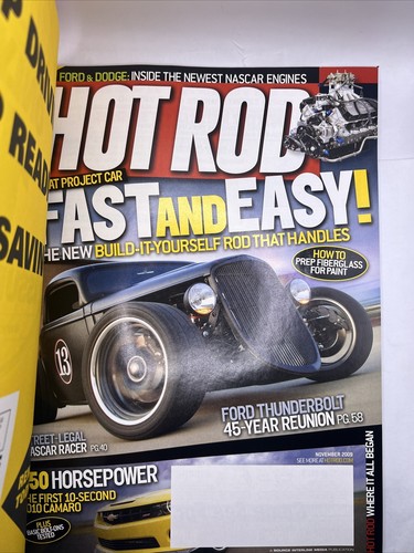 Hot Rod Magazine November 2009 Issue