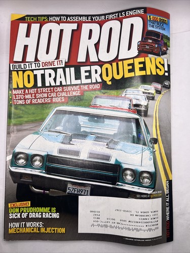 Hot Rod Magazine October 2010 Issue
