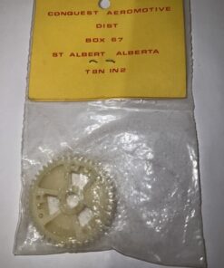 Alternative view of Tamiya Boomerang Diff Spur Gear part bag. NOS B6-5 Vintage Rc Car Part