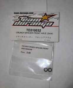 Team Durango Front Axle Crunch Spacers DEX410 (2pc) #TDR310032