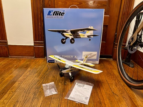 E-flite EFLU7950 UMX Timber X BNF Airplane 570mm w/AS3X & SAFE NEW-OPEN BOX