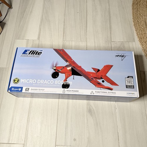 E-flite Micro DRACO 800mm BNF Basic EFL13550 *SEE NOTES*