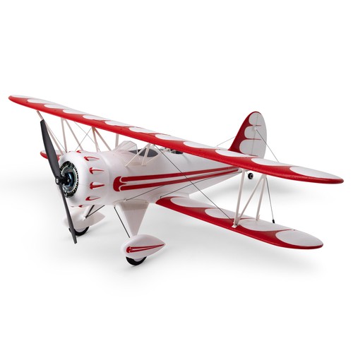 E-flite RC Airplane UMX WACO White BNF Basic with AS3X & SAFE EFLU53550