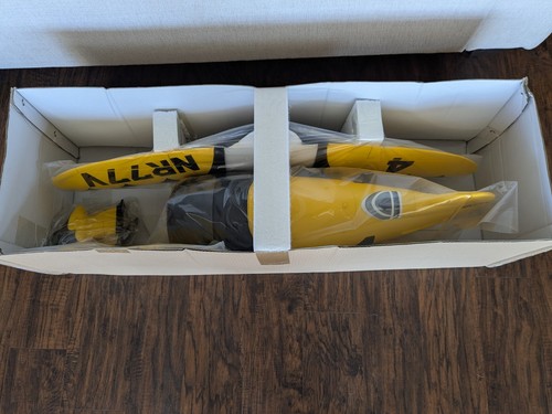 [RARE ARF] Horizon Hobby / E-flite Gee Bee RTX - Black & Yellow "Z" Livery