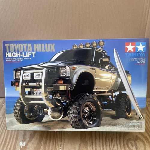 Tamiya 1/10 Scale Toyota Hilux High-Lift RC Truck Kit Unassembled Ships Free!