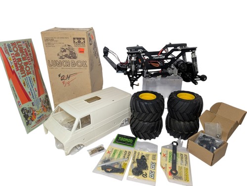 Tamiya Lunchbox 1/12 - FULL TOOMOD ALUMINUM Project - R/C Restomod - Free Ship