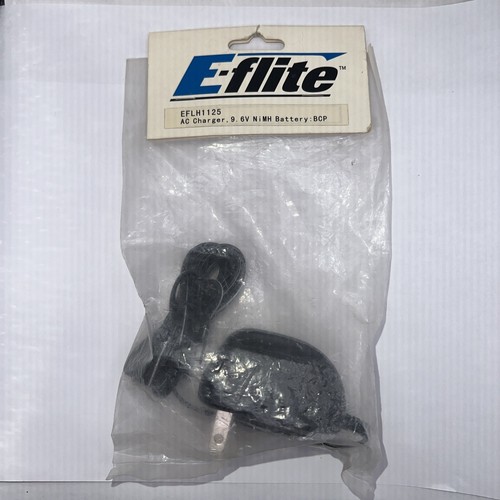 E-FLITE EFLH1125 = AC CHARGER, 9.6V NiMH BATTERY, 110VAC