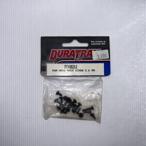 Duratrax # DTXQ0261 PAN HEAD MACH SCREW 2.6 MM