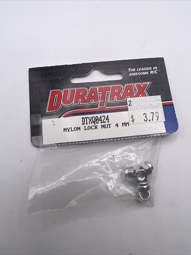 Duratrax DTXQ0424 Nylon Lock Nut 4mm NIP