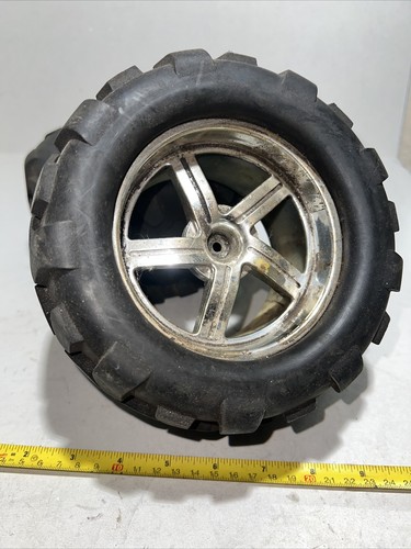 Rc Monster Truck Wheels Traxxas Revo T-maxx Savage  Kyosho Ofna used wheels (2)