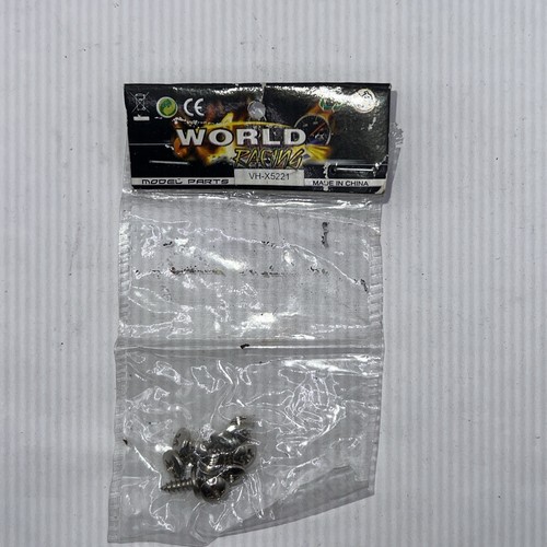 World Racing Rc Parts Screw Bag  VH-X5221 Vintage Rc Car Parts
