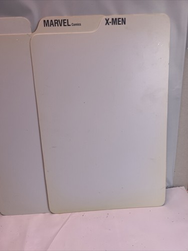 Star Trex White Tabbed Plastic Vintage Size Comic Book Storage Box Dividers Used - Image 3