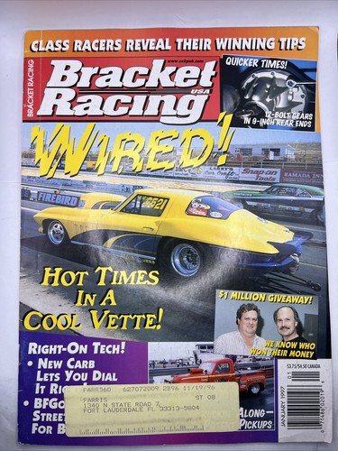 Bracket Racing USA Magazine January 1997 Back Issue