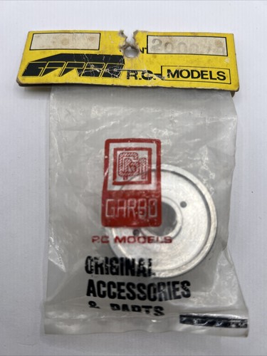 Garbo Flywheel Replacement Model RC Garbo 200079 Modeling Vintage