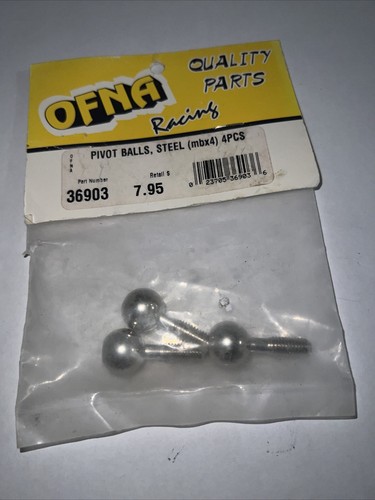 OFNA Racing 36903 Steel Pivot Balls (3pcs) ~ MBX4 Vintage