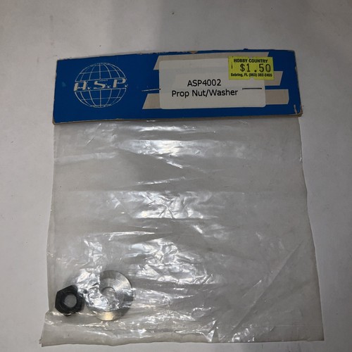 Propeller Nut Washer ASP4002 Vintage RC Part