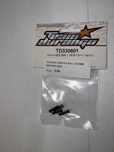 Team Durango 2mm Hex Ball M3x10mm TD330601 OZRC JC