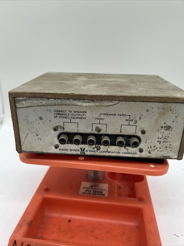 Vintage Realistic Four Channel Synthesizer QV-3 Untested Radio Shack - Image 2