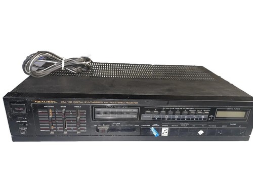 Vintage Realistic Four Channel Synthesizer QV-3 Untested Radio Shack - Image 3