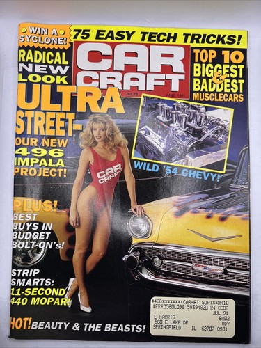 Car Craft Magazine June 1991 Issue