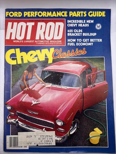Hot Rod Magazine January 1981 Vintage Issue