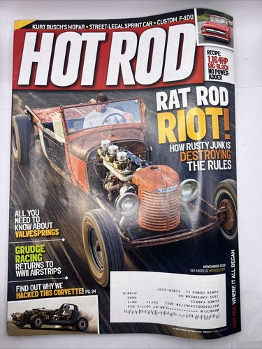 Hot Rod Magazine November 2010 Issue